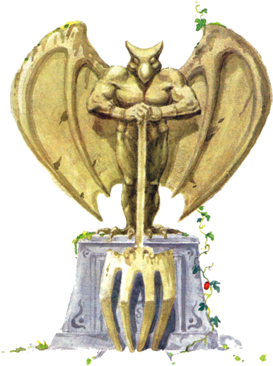 Thieves' Town Artwork - Link To The Past Statues (400x533), Png Download