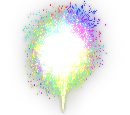 Image Utilisateur - Feux D Artifice Animation (640x480), Png Download