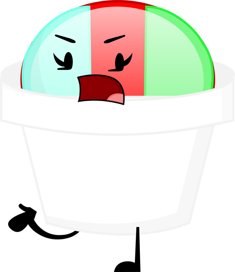 Shaved Ice Pose - Shave Ice (763x882), Png Download