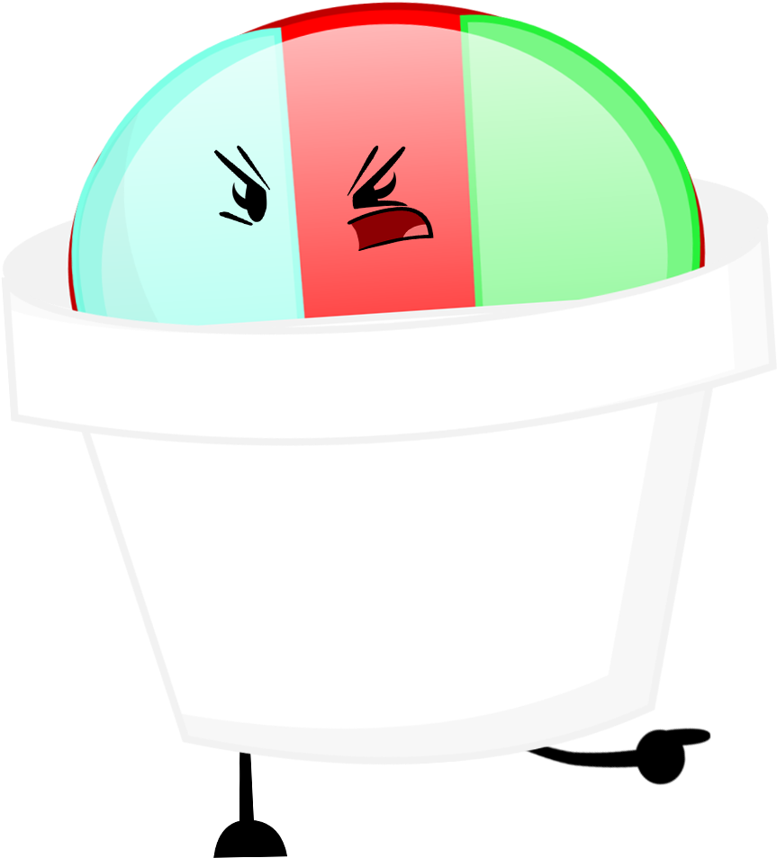 Shaved Ice Fan-made Pose - Shave Ice (1000x1002), Png Download