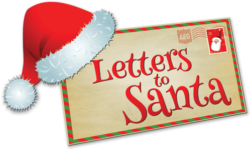 Santa Is Setting Up A North Pole Mail Station At Our - Letters To Santa Sign (500x298), Png Download