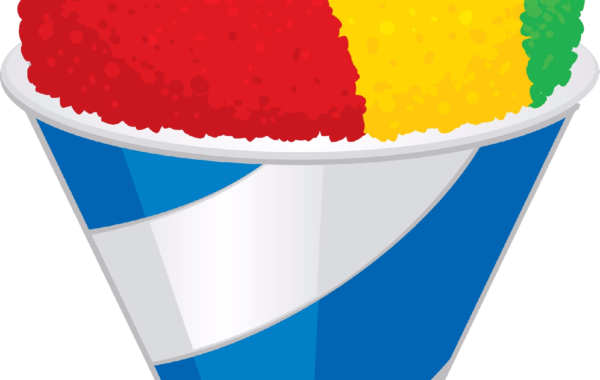 Cone Hawaiian Shaved Ice - Clip Art Sno Cones (600x380), Png Download