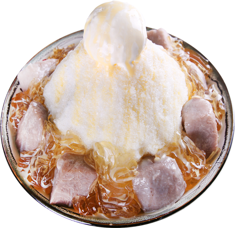 Taro Milk Shaved Ice-shaved Ice - Shave Ice (800x800), Png Download