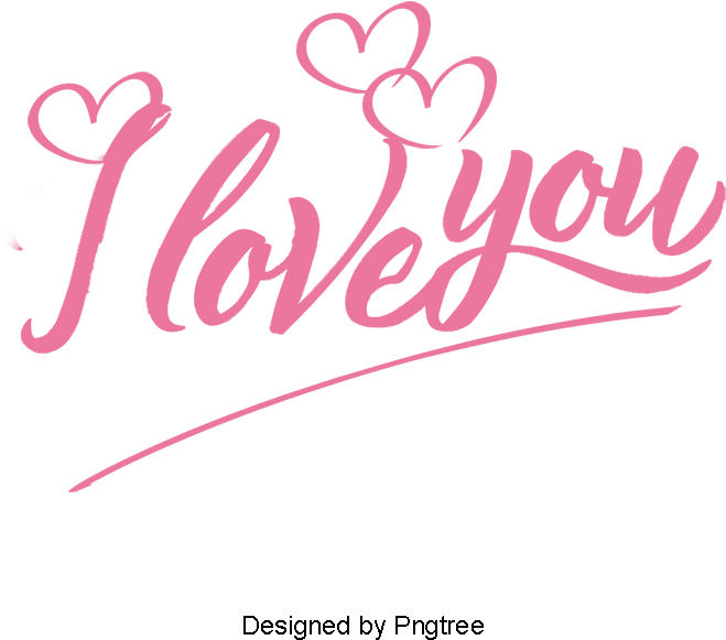 I Love You Wordart, Love Clipart, Creative, Vector - Portable Network Graphics (800x800), Png Download