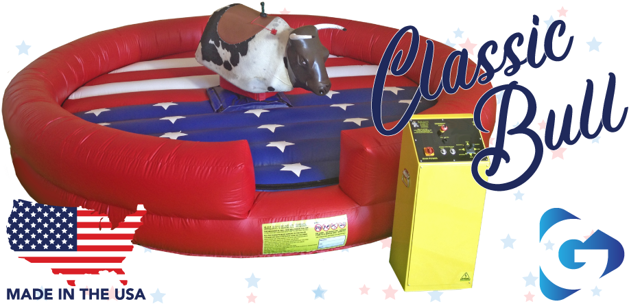 Classic Mechanical Bull - Rodeo Okse (940x450), Png Download