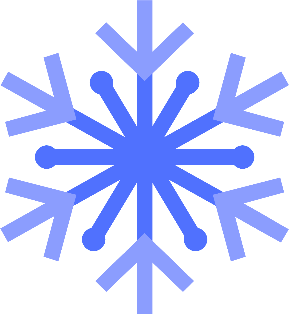 This Icon Represents Winter - Snowflake Icon (1600x1600), Png Download