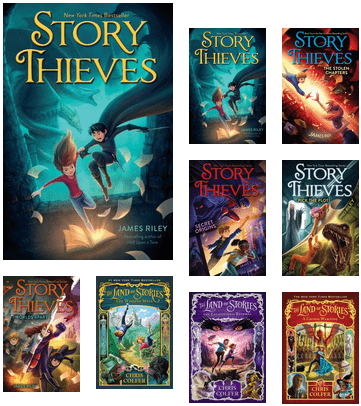 Story Thieves By James Riley 9781481409209 (paperback) (436x451), Png Download