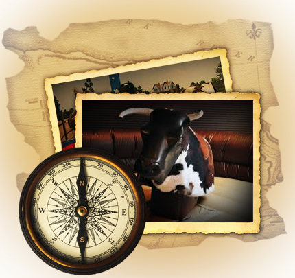 We Are A Texas Based Mechanical Bull Company Let's - Steampunk Jewelry Steampunk Necklace Steampunk Pendant (430x405), Png Download