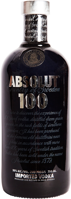 Absolut-100 - 100 Alkohol (720x1080), Png Download