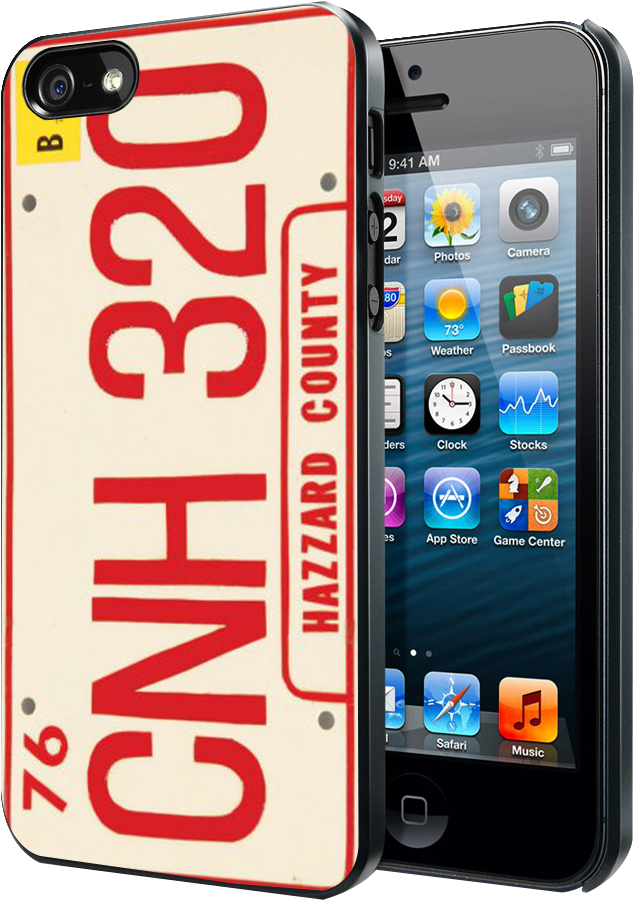 The Dukes Of Hazzard License Plate Iphone 4 4s 5 5s - Friends Tv Show Iphone 4s Case (874x1124), Png Download