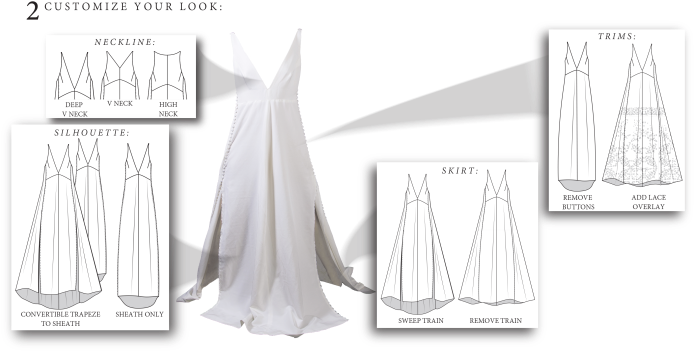 We Are The First Bridal Brand To Give The Bride The - Gown (695x361), Png Download