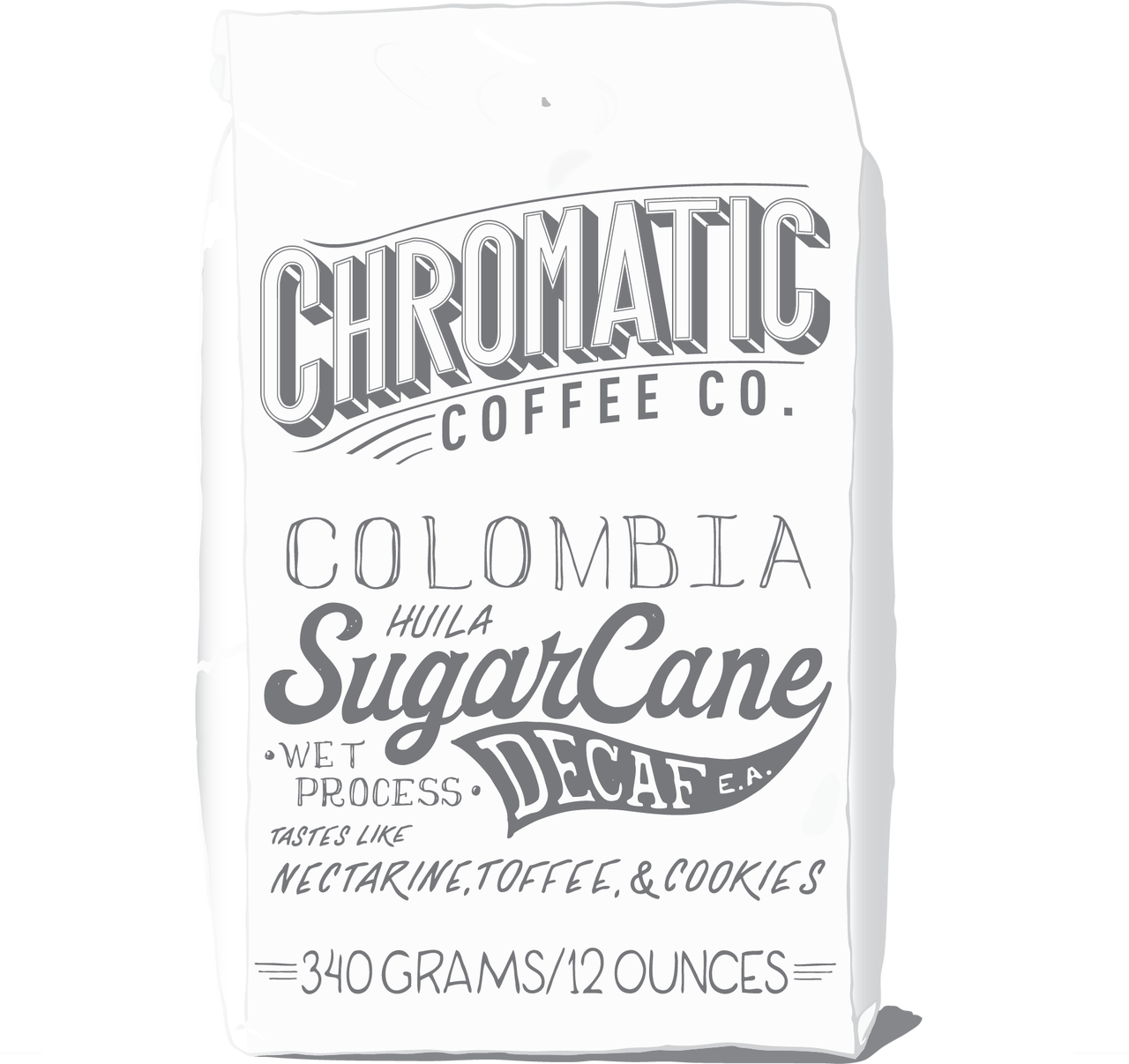 Sugarcane Decaf - Chromatic Coffee Co. Coffee, Keynote Perennial Brew, (1280x1207), Png Download