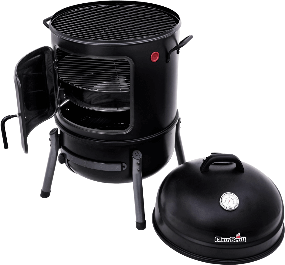 Click Image To Zoom - Char Broil Bullet Charcoal Smoker 20 (1000x1000), Png Download