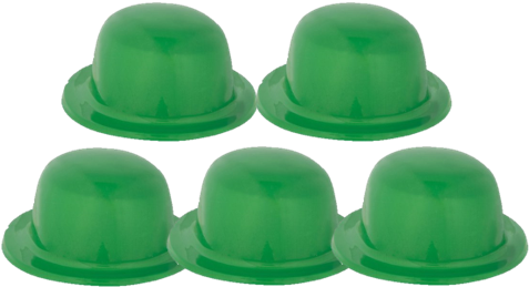 Green Derby Hat - Hard Hat (492x325), Png Download