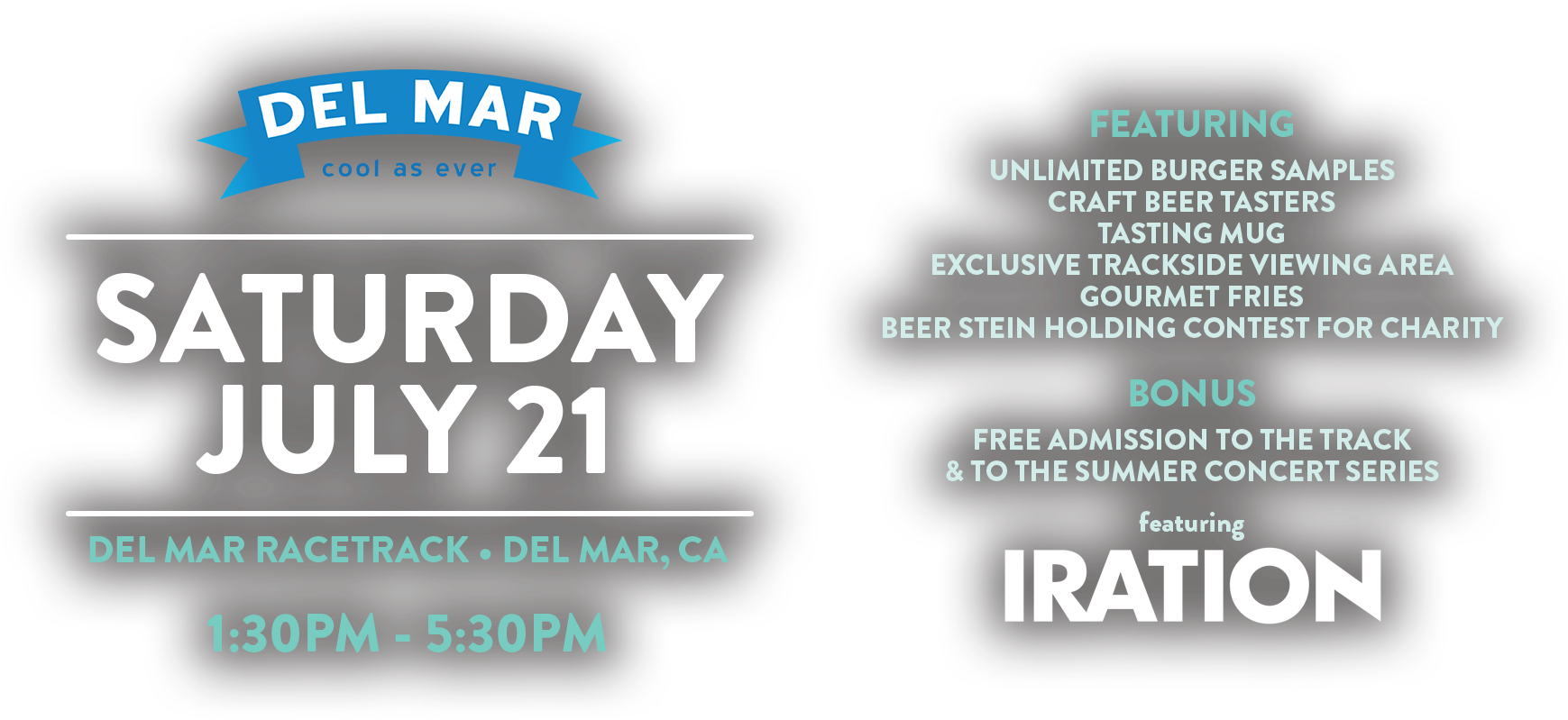 Event Info - Del Mar Racetrack (1920x1080), Png Download
