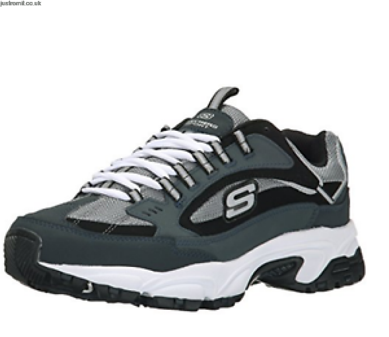 Authentic Skechers Sport Shoes Men& - Men's Skechers Stamina Cutback Training Shoe Navy/black (800x785), Png Download