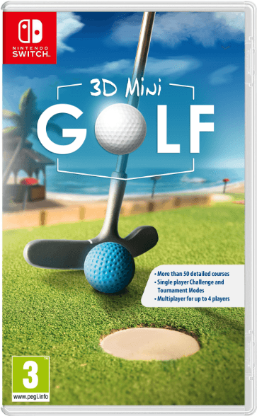 3d Mini Golf -nsw - 3d Mini Golf Ps4 (786x587), Png Download