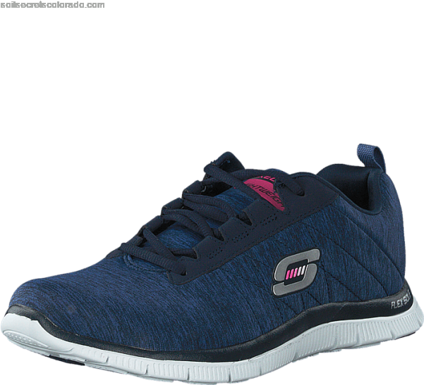 Women's Skechers 11883 Nvy - Shoe (600x750), Png Download