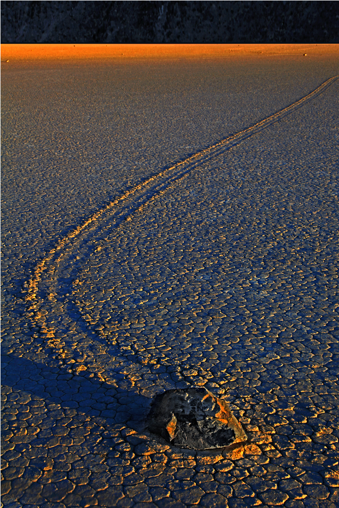 The Racetrack, Death Valley, California - Sailing Stones (1024x1024), Png Download