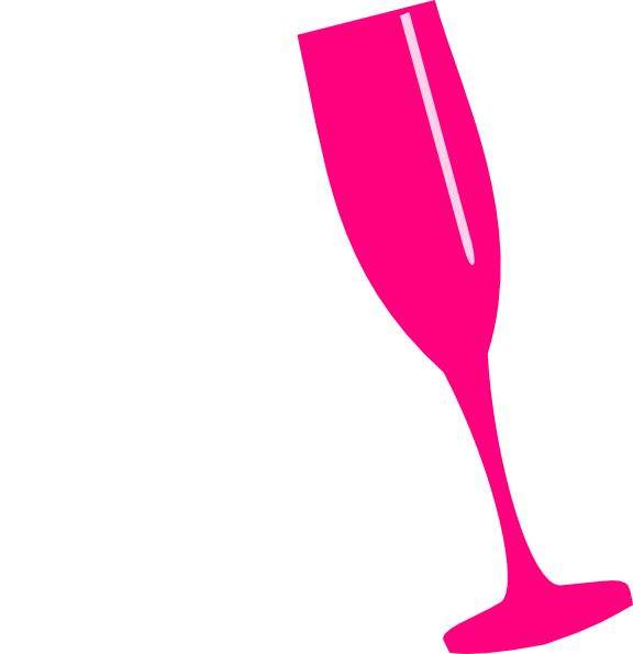 Red Glasses, Eye, Sunglasses Png Image And Clipart - Pink Champagne Glass Clip Art (576x595), Png Download