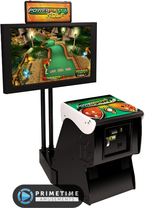 Power Putt Golf Offline Edition By Incredible Technologies - Golf Arcade Game (550x786), Png Download