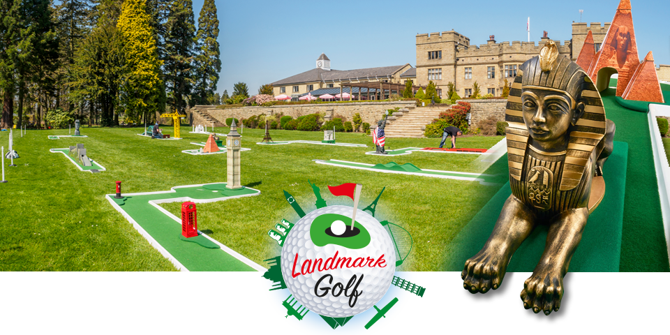 Landmark Golf Is A Bespoke, Fully Portable 9 Hole Mini - Lawn (960x480), Png Download