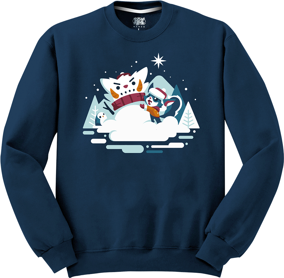 Snow Day Gnar Sweatshirt - Ohio University Crewneck Sweatshirts (1000x1000), Png Download