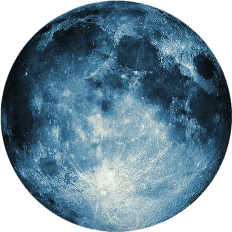 Full-moon-calendar-14 Karte (2000x1000), Png Download