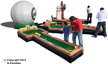Bring The Mini Golf Excitement To Your Next Event Or - Golf (400x300), Png Download