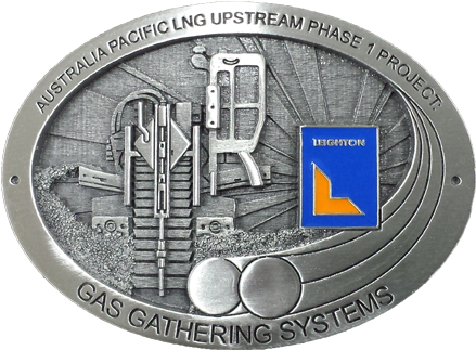 Gas Gathering Systems Buckle - Quarter (500x500), Png Download