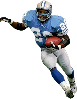 Barry Sanders - Barry Sanders Png (330x420), Png Download