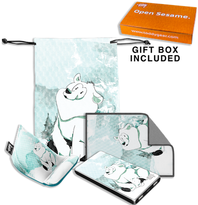 Snow Day Desktop Essentials Tech Gift Set - Gift (400x400), Png Download