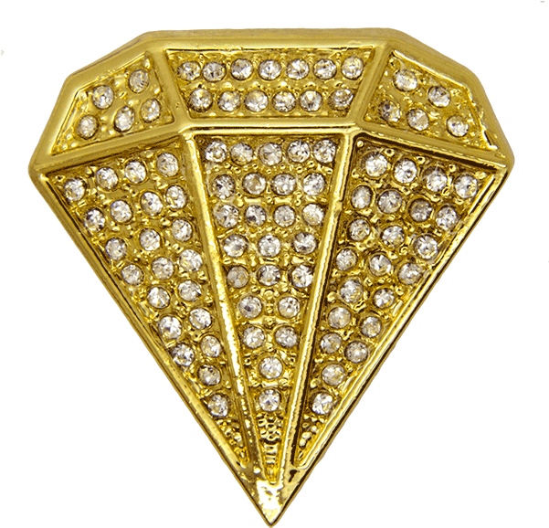 3d Rhinestone Diamond Brooch - Brooch (600x600), Png Download