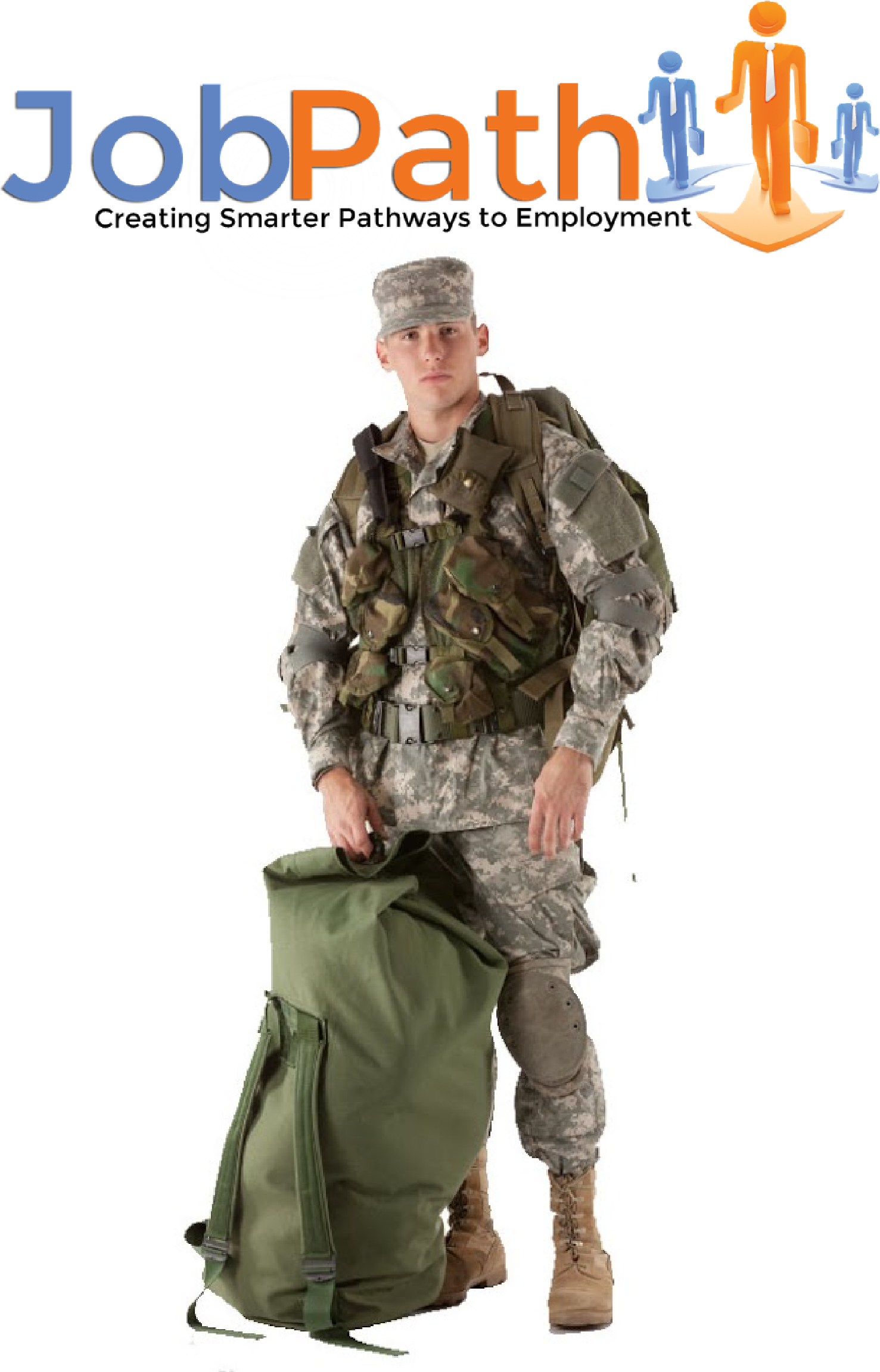 Jobpath Soldier - Military (2000x2493), Png Download