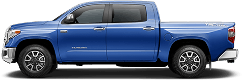 2019 Tundra - Blue Toyota Tundra Png (506x258), Png Download