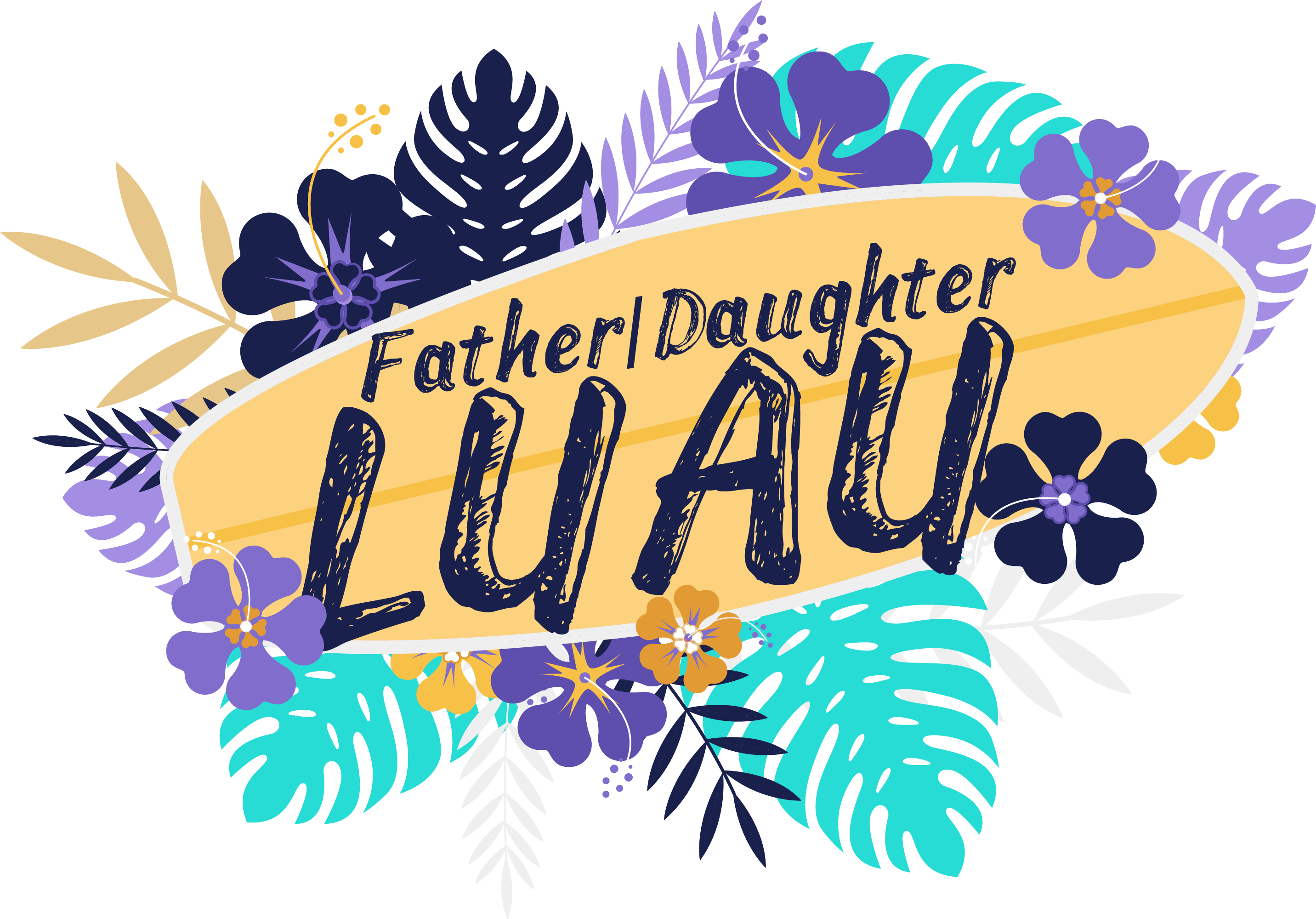2018 Father Daughter Dance 01 - Illustration (3125x2084), Png Download