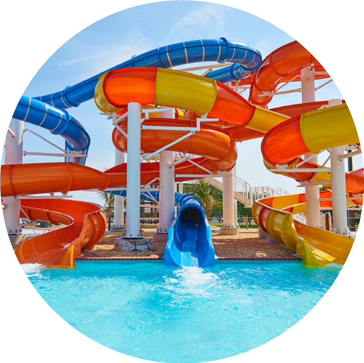 3 Body Slide Adventures - Maui Jacks Chincoteague (1288x1304), Png Download