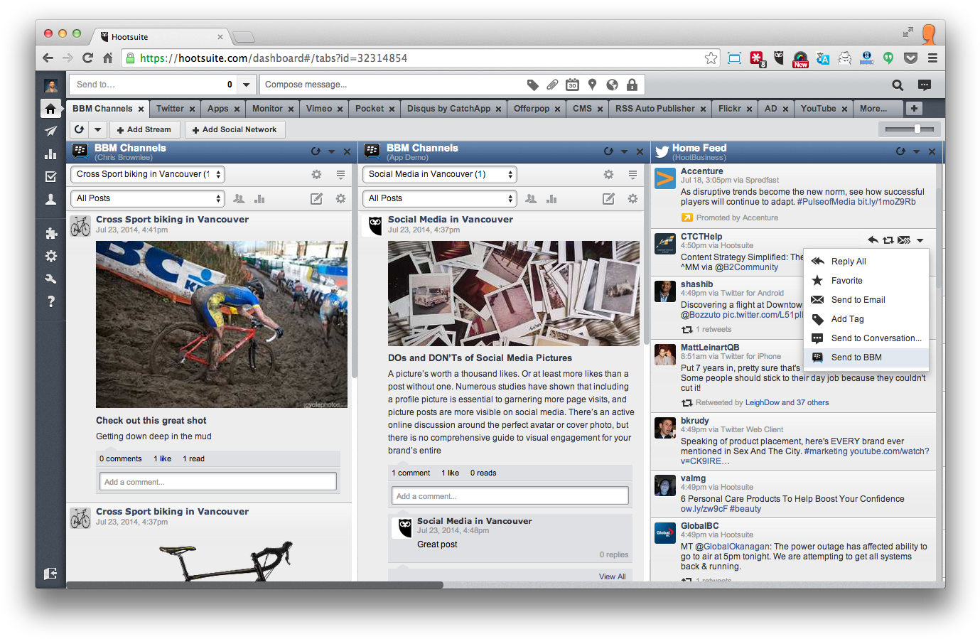 Use The Bbm Channels Plugin To Easily Share Social - Social Media (1394x914), Png Download