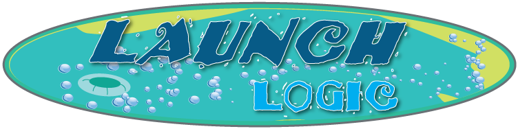 Launch Logic Water Slide Controls, Green Light Red - Water Slide (752x188), Png Download