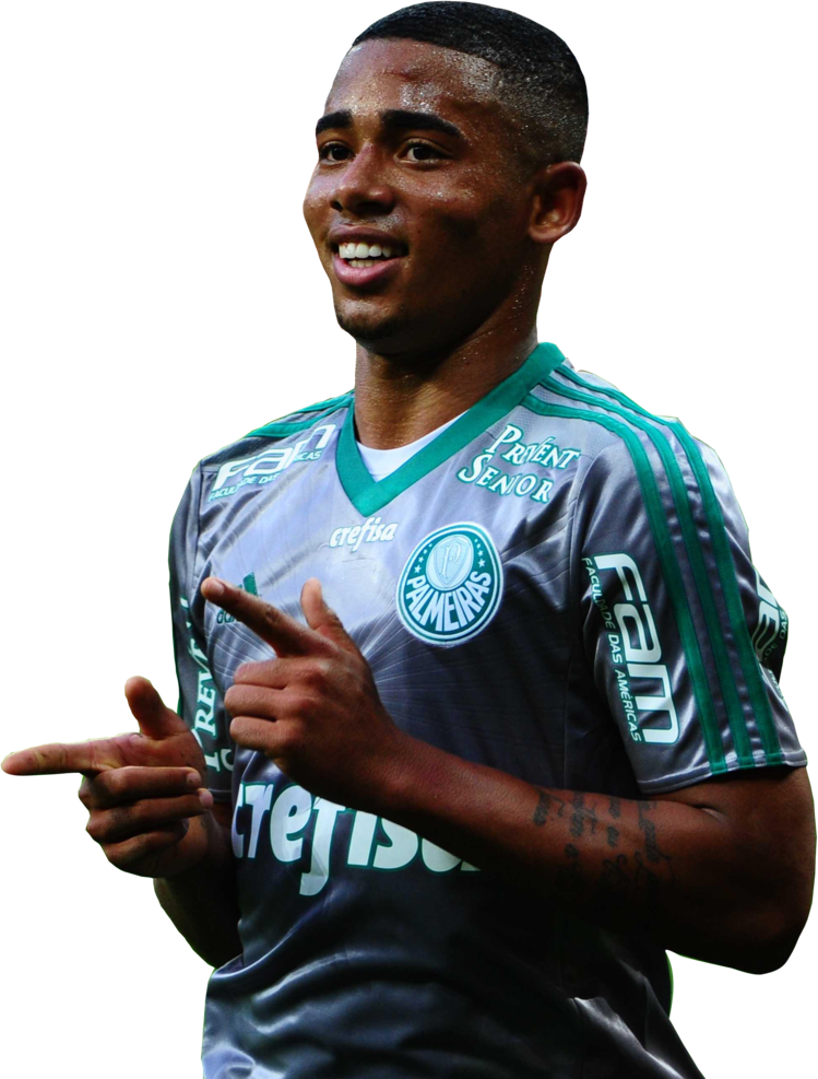 Gabriel Jesus Render - Player (749x987), Png Download