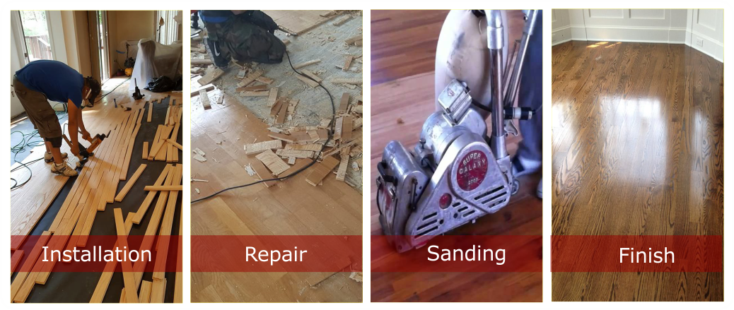 Hardwood Flooring Services In A Banner (1038x439), Png Download