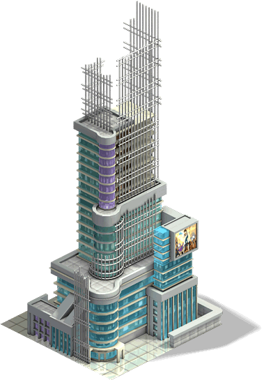 World Tallest Construction Level 2-se - Tower Block (379x545), Png Download