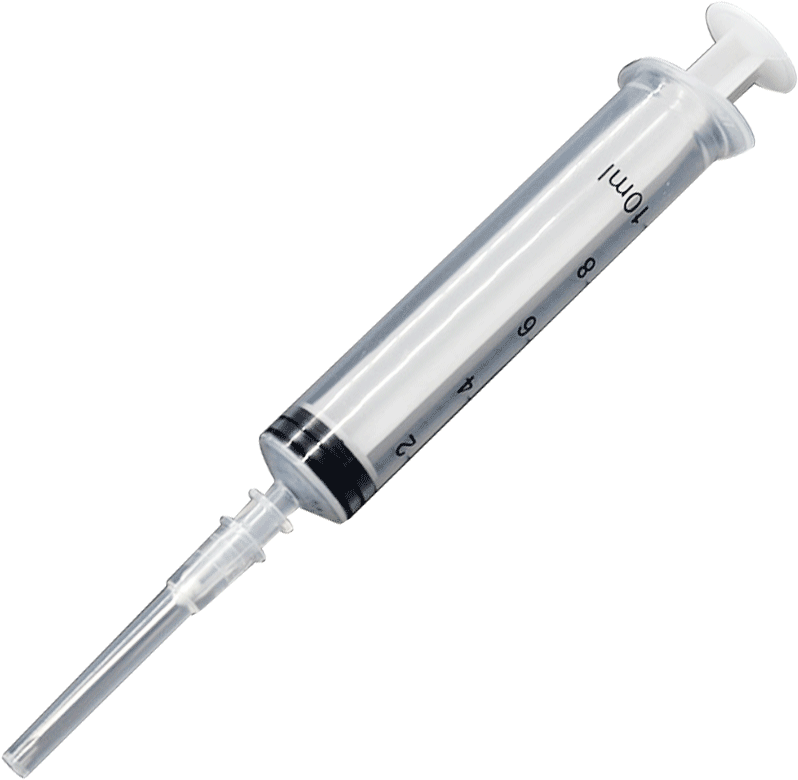 Chinese Animal Veterinary 10ml Plastic Needle Syringe - Syringe (800x800), Png Download