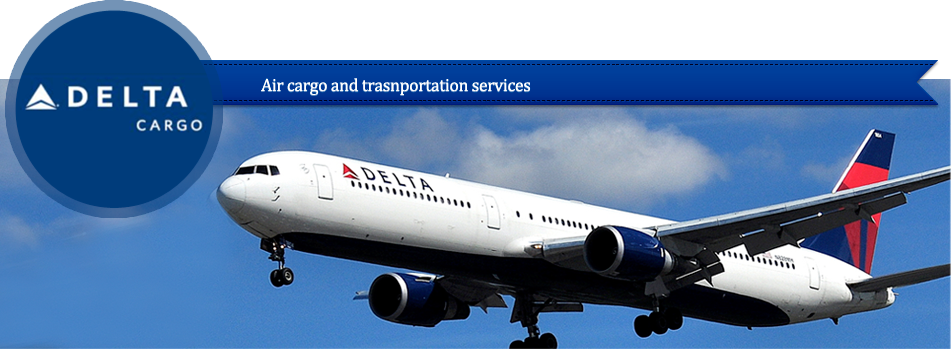 Delta Cargo - Boeing 767 400 Delta (951x349), Png Download