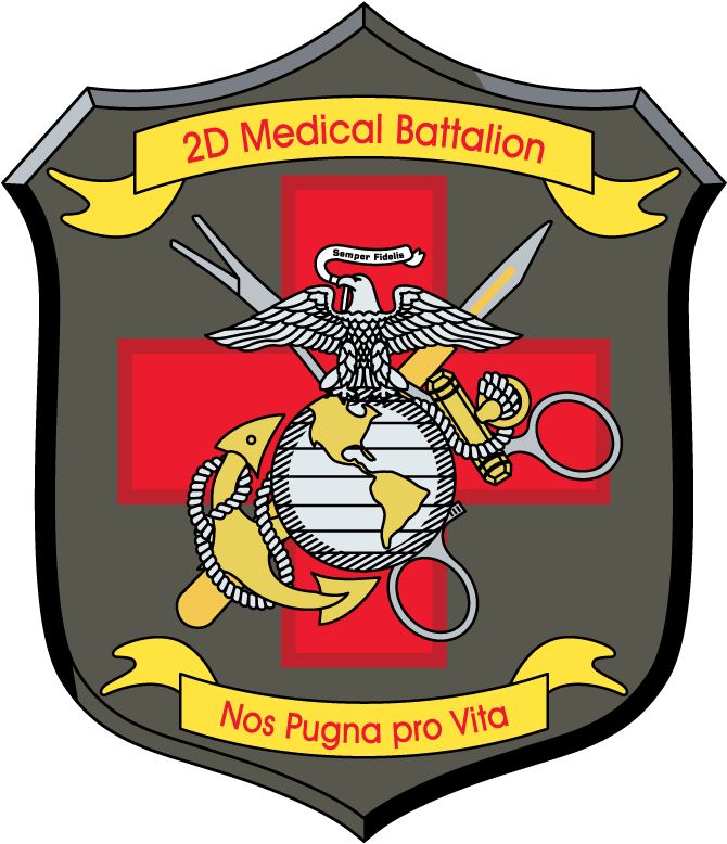 2d Medical Battalion Nos Pugna Pro Vita - 2nd Medical Battalion Logo (670x778), Png Download