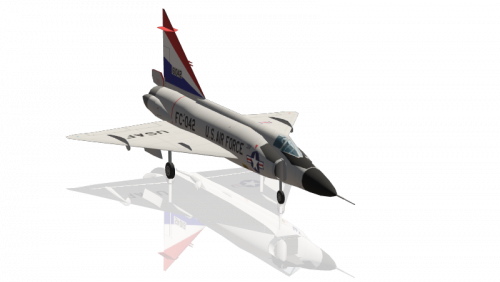 Jacquesbrault Convair F-102a Delta Dagger - Convair F-102 Delta Dagger (500x282), Png Download