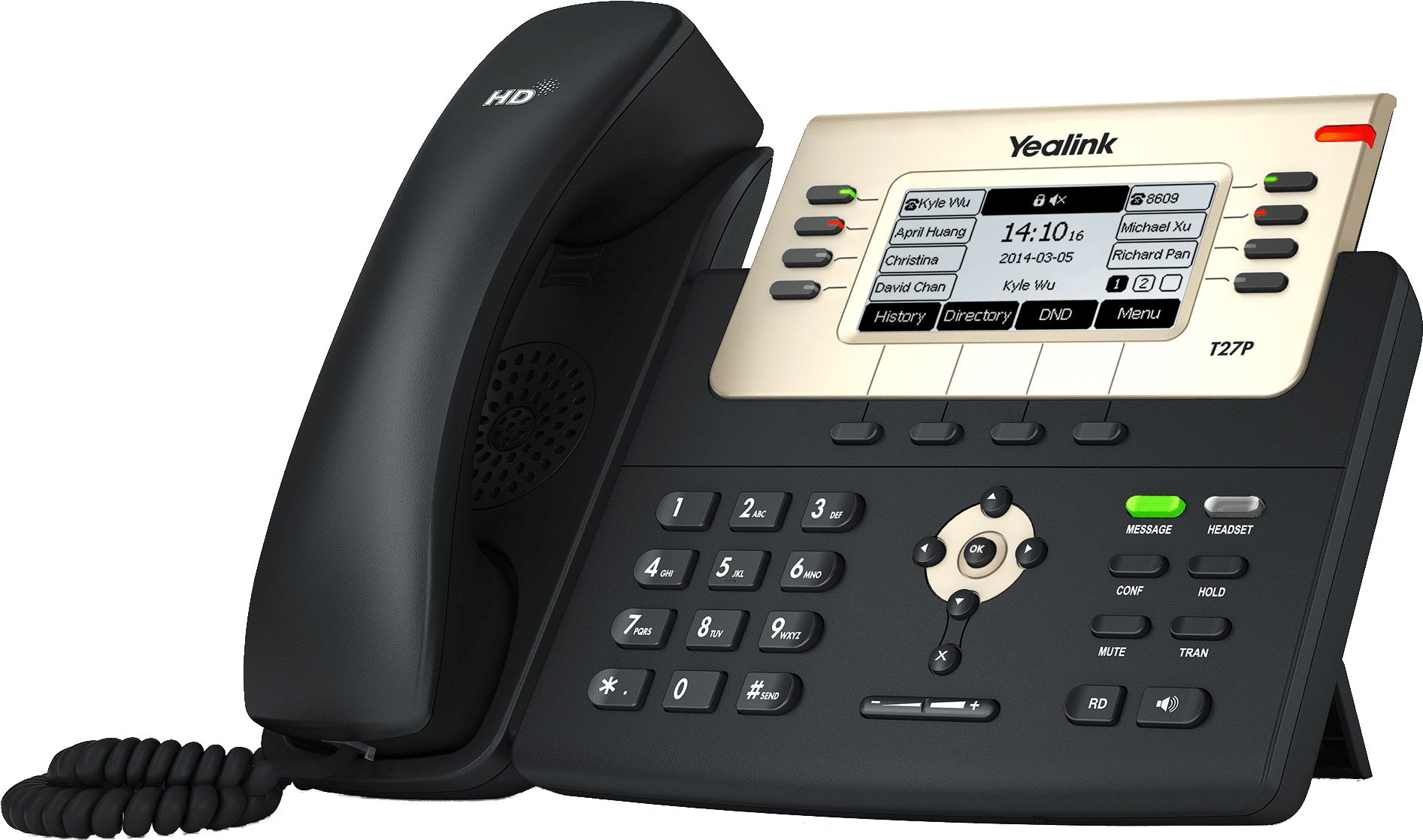 Yealink Sip T27g (2001x1480), Png Download
