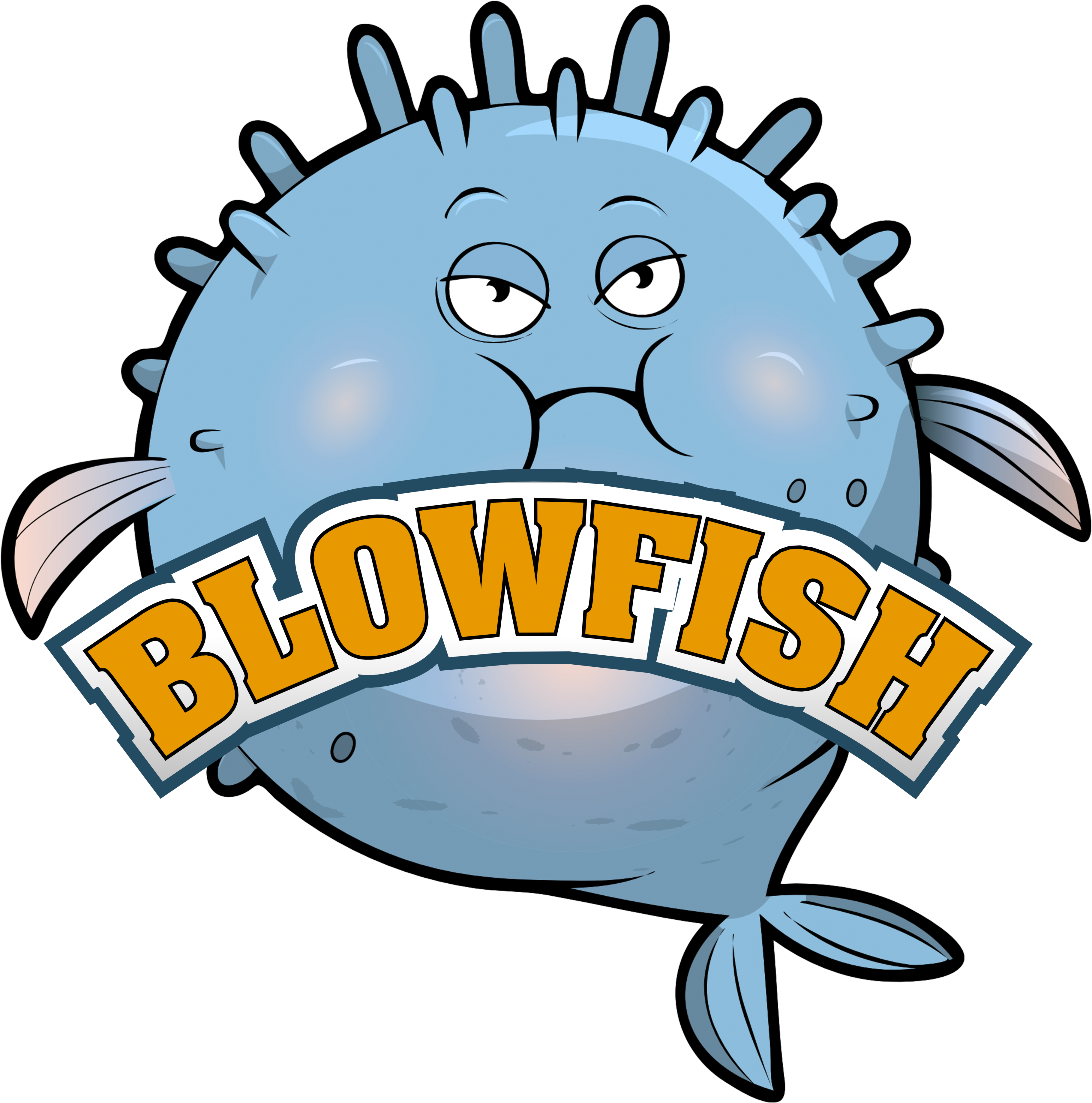 View Hd Logo - Super Mega Baseball Blowfish (4096x4096), Png Download