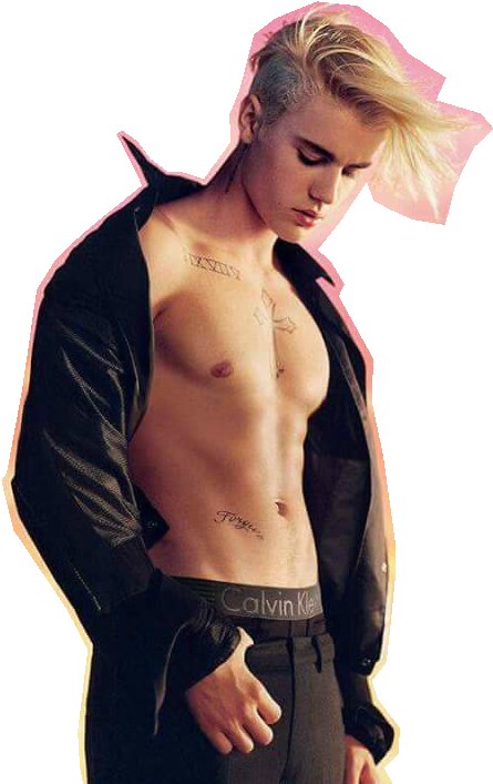 Justin Bieber, Calvin Klein, And Justinbieber Image - Justin Bieber Calvin Klein My Calvins (480x711), Png Download