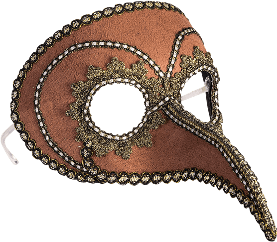 Doctor Victoriana Masquerade Mask - Forum Novelties Steampunk Beaked Mask 77767 (555x555), Png Download